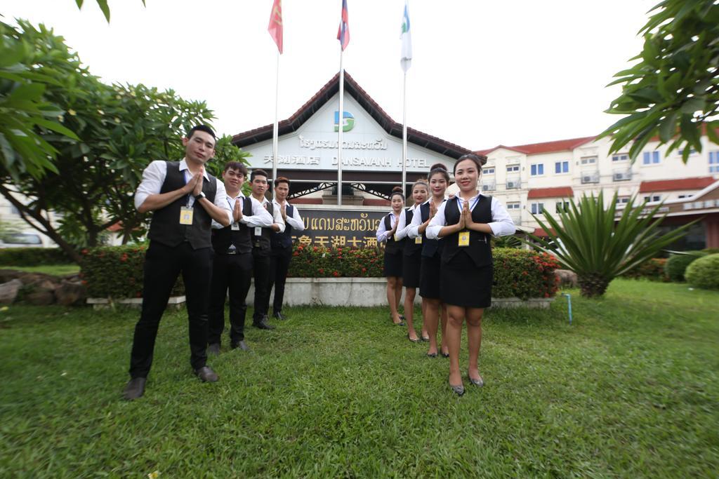 Dansavanh Hotel Vientiane Exterior foto
